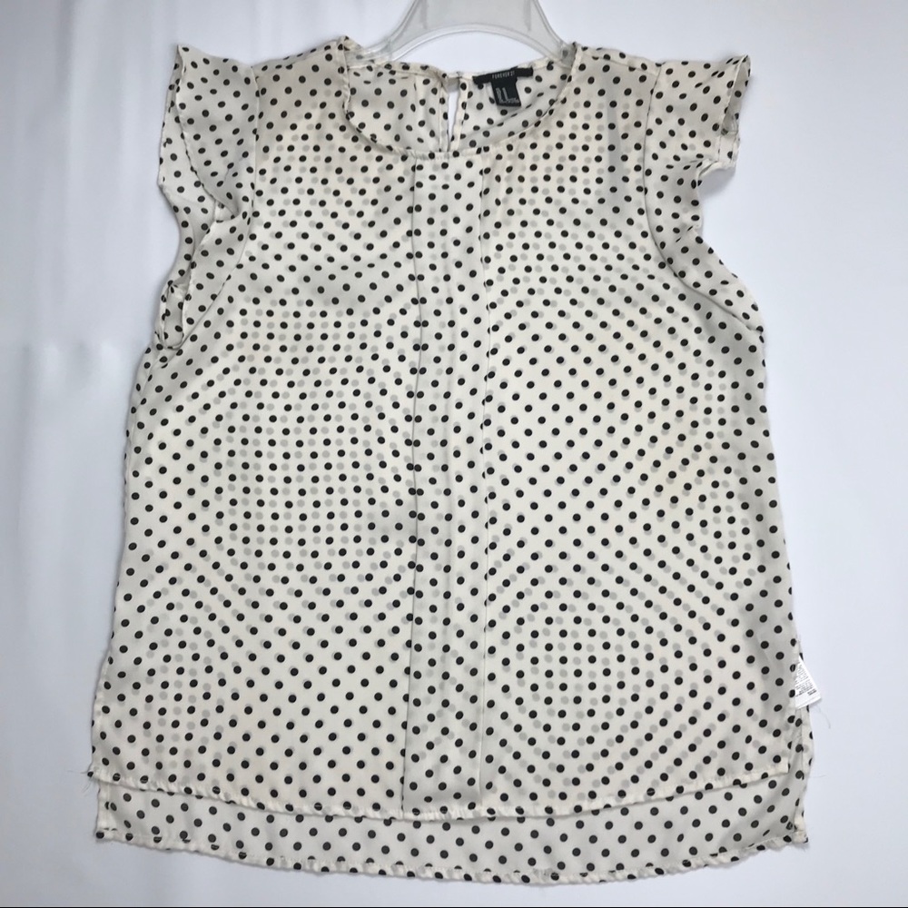 E40 forever21 polka dot shirts